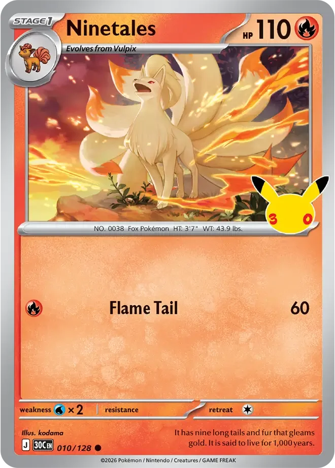 Ninetales — widok 1