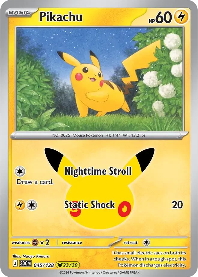 Pikachu — widok 1
