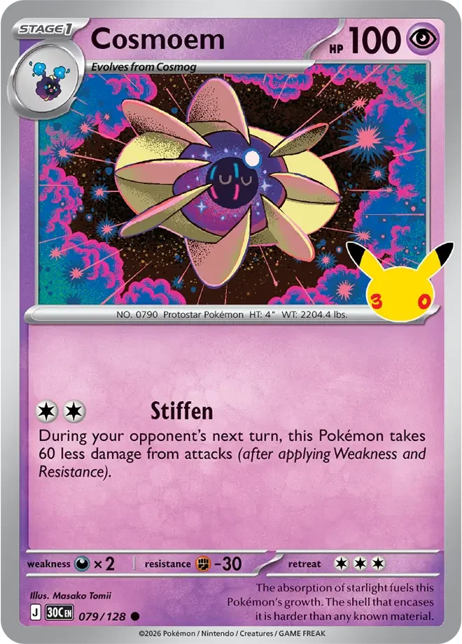 Cosmoem — karta Pokémon — stan Near Mint