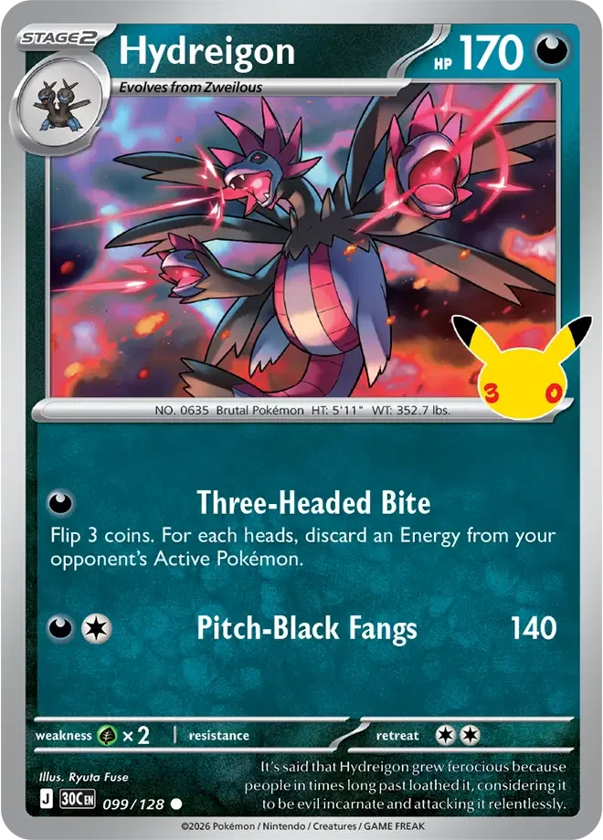 Hydreigon — widok 1