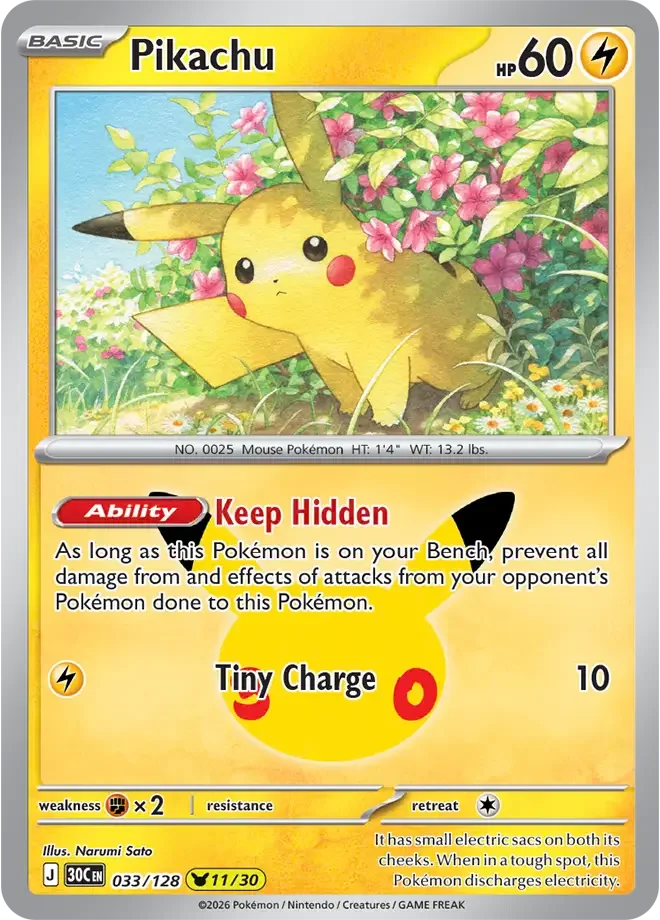 Pikachu — widok 1