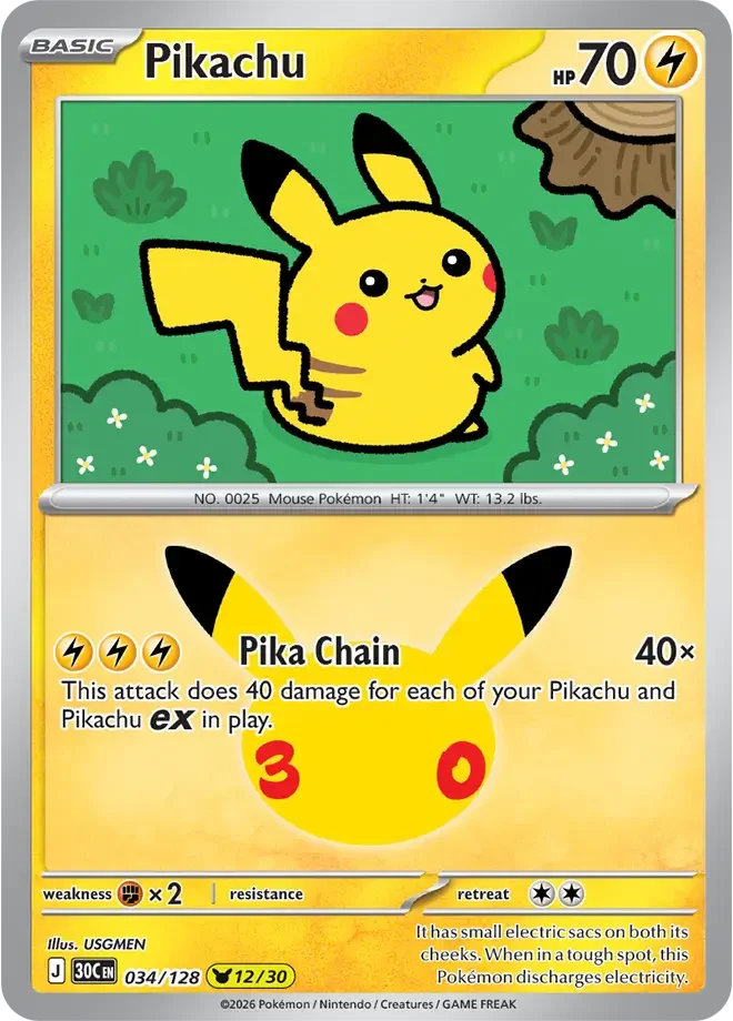 Pikachu — widok 1
