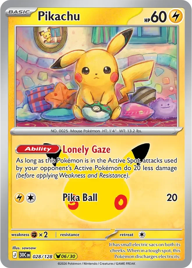 Pikachu — widok 1