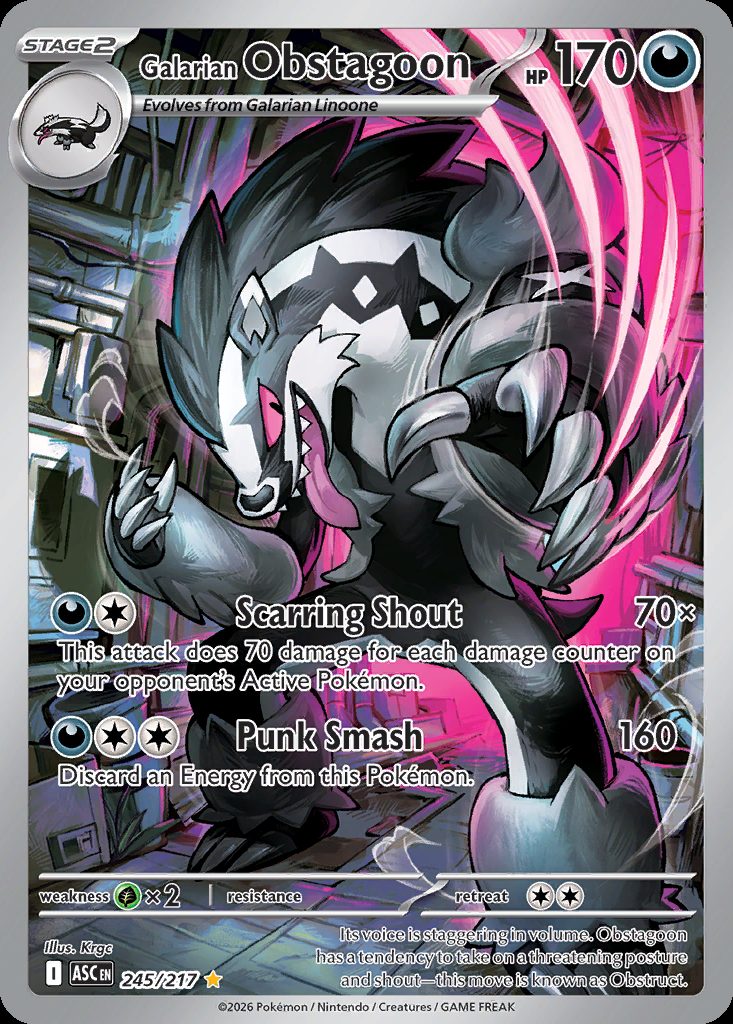 Galarian Obstagoon — widok 1