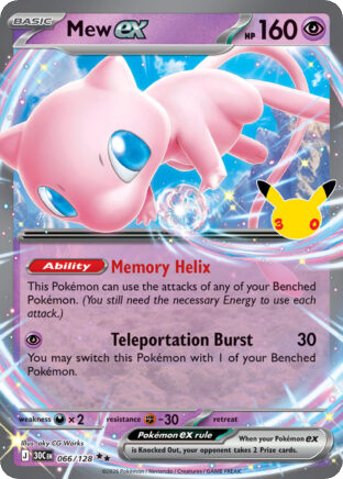 Mew — karta Pokémon — stan Near Mint