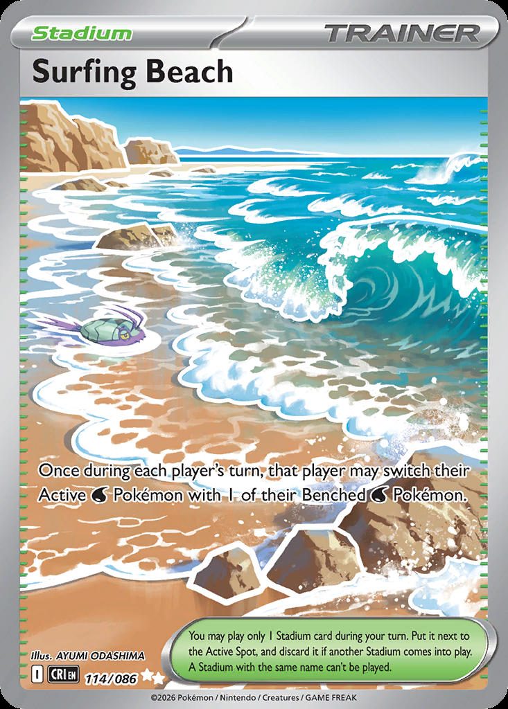 Surfing Beach — widok 1