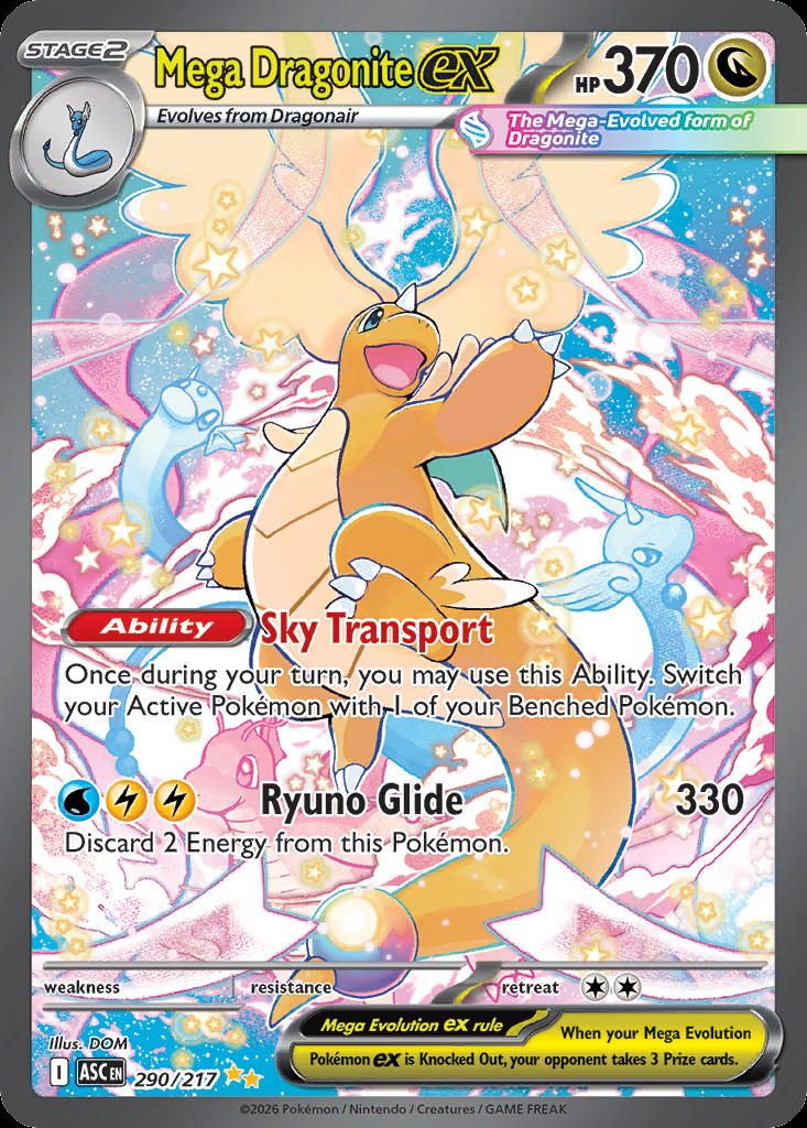 Mega Dragonite — widok 1