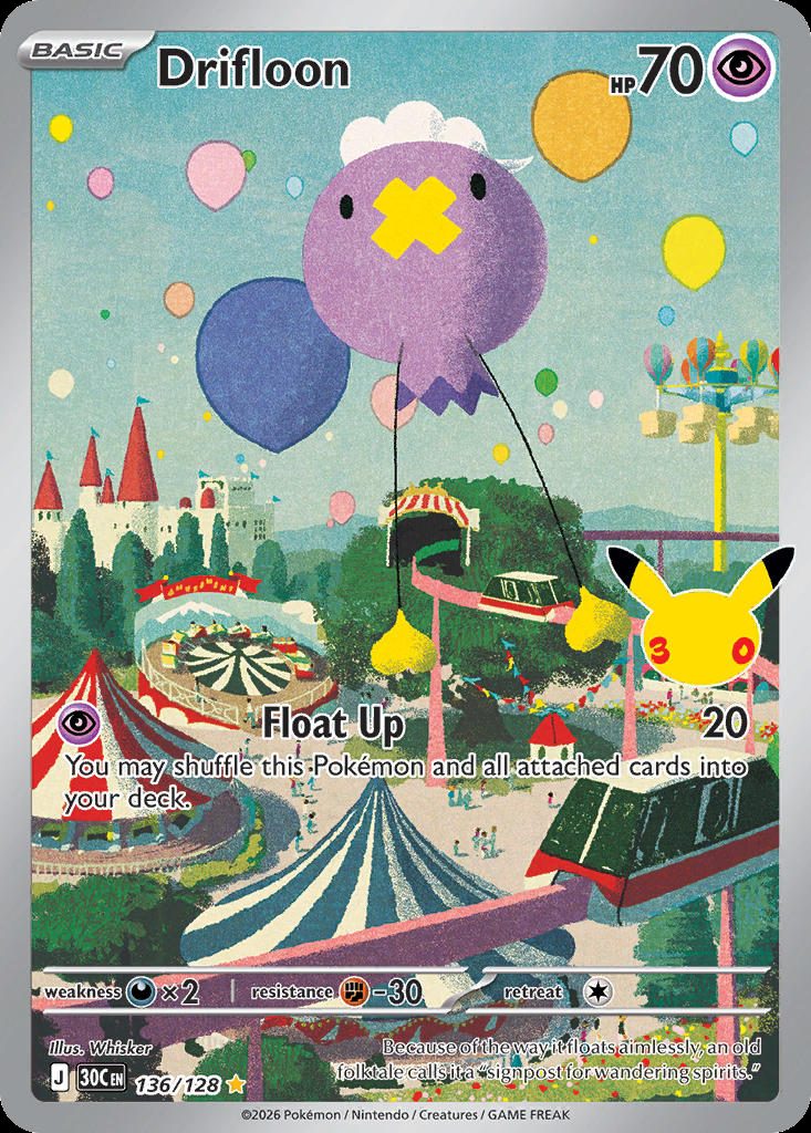 Drifloon — karta Pokémon — stan Near Mint