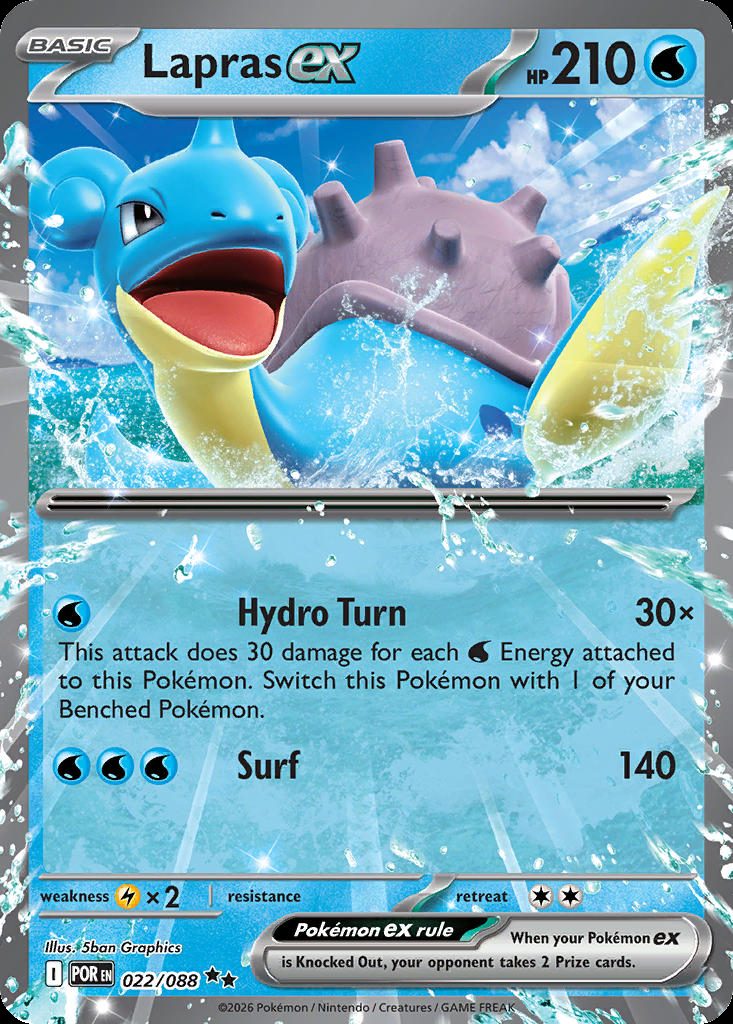 Lapras — widok 1