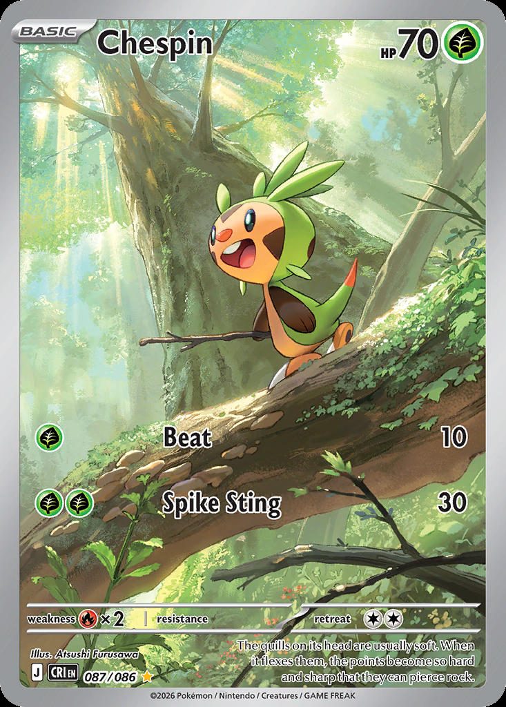 Chespin — widok 1