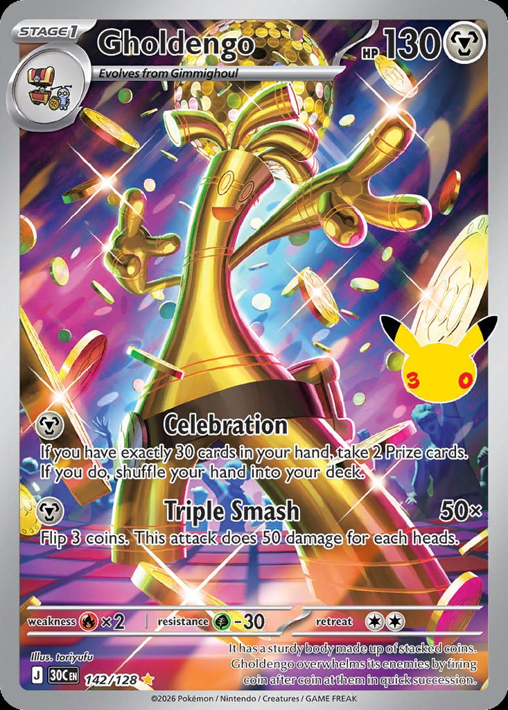 Gholdengo — karta Pokémon — stan Near Mint