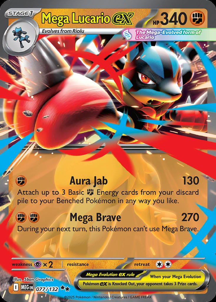 Mega Lucario — widok 1