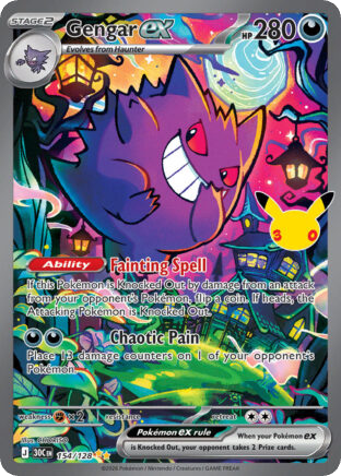 Gengar — karta Pokémon — stan Near Mint