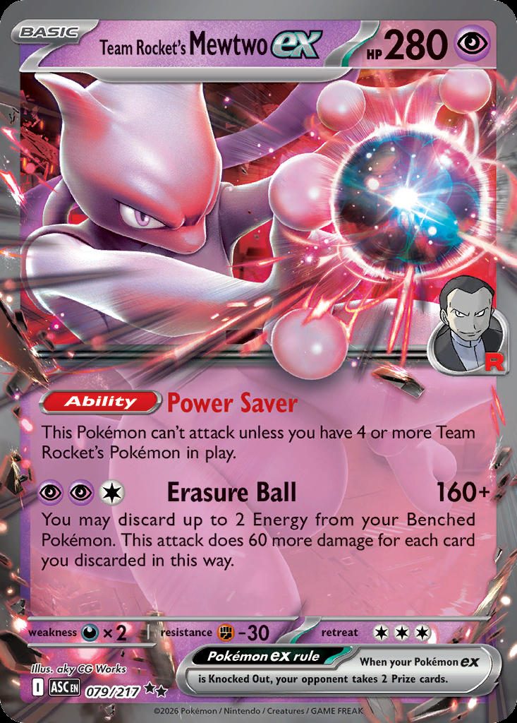Team Rocket's Mewtwo — widok 1