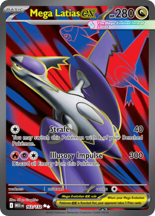 Mega Latias — karta Pokémon — stan Near Mint