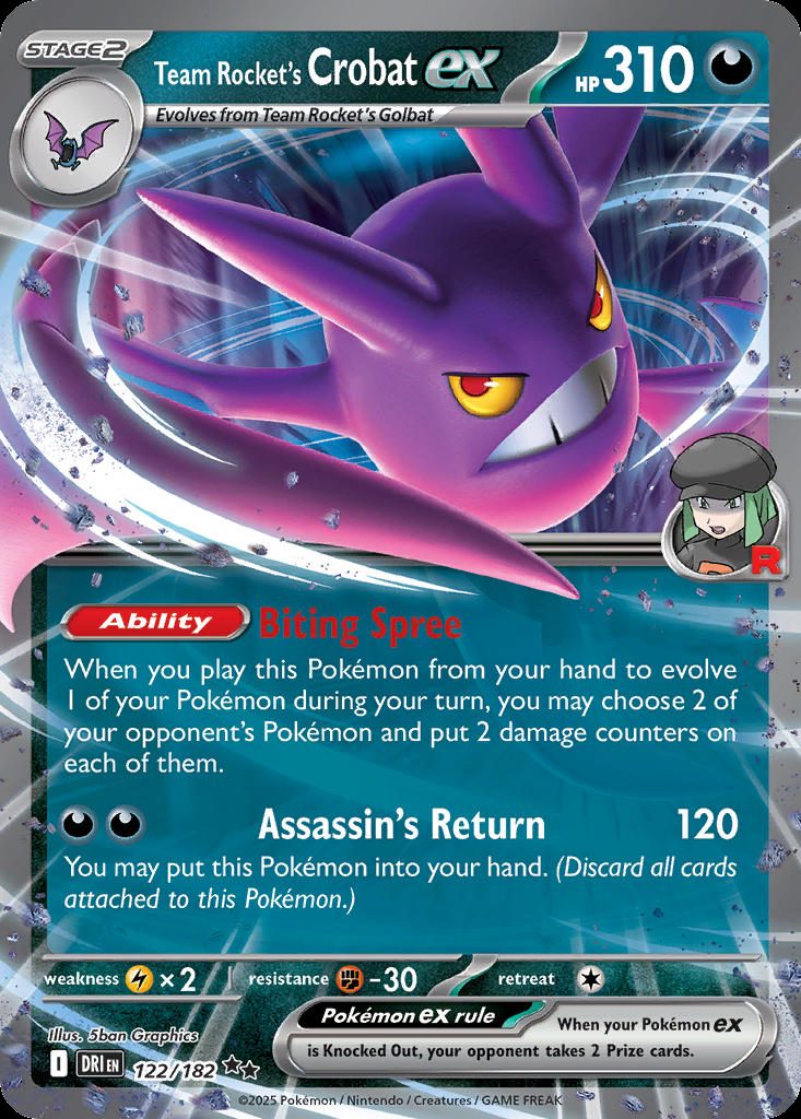 Team Rocket's Crobat — widok 1