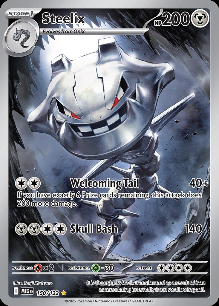 Steelix — karta Pokémon — stan Near Mint
