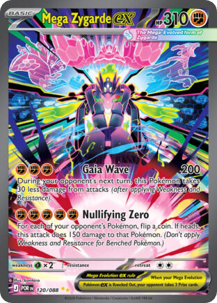 Mega Zygarde — karta Pokémon — stan Near Mint