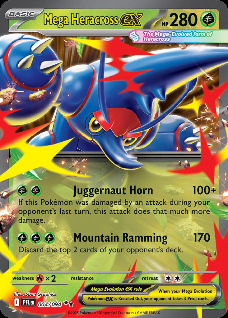 Mega Heracross — widok 1