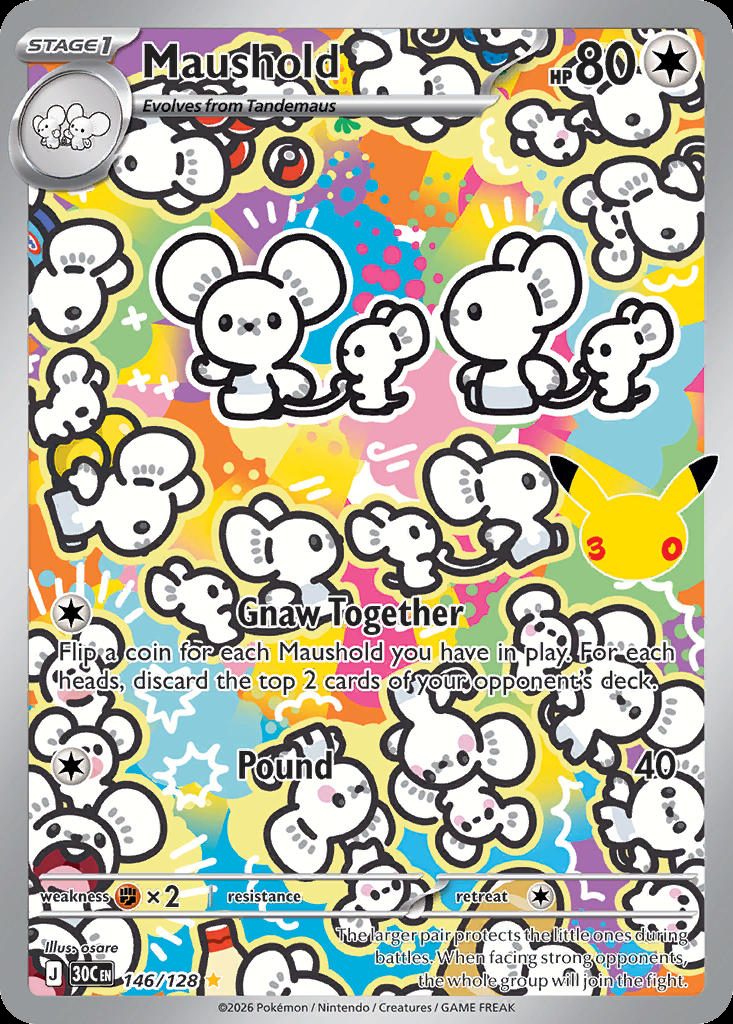 Maushold — karta Pokémon — stan Near Mint