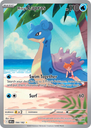 Misty's Lapras — widok 1