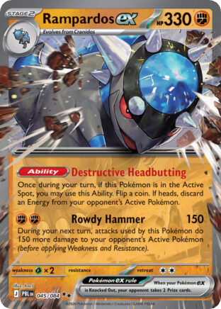 Rampardos — karta Pokémon — stan Near Mint