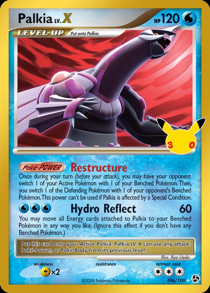 Palkia — karta Pokémon — stan Near Mint