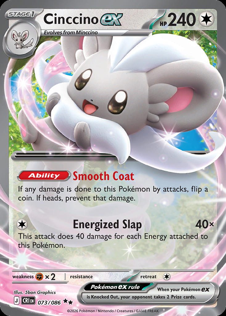 Cinccino — widok 1