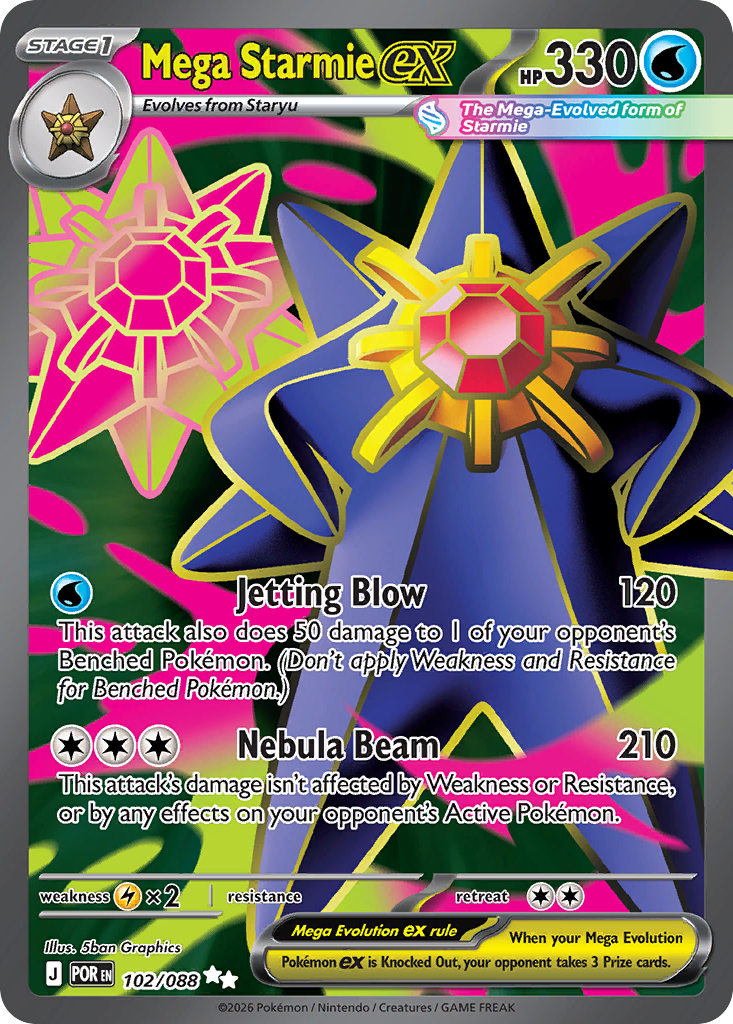 Mega starmie
